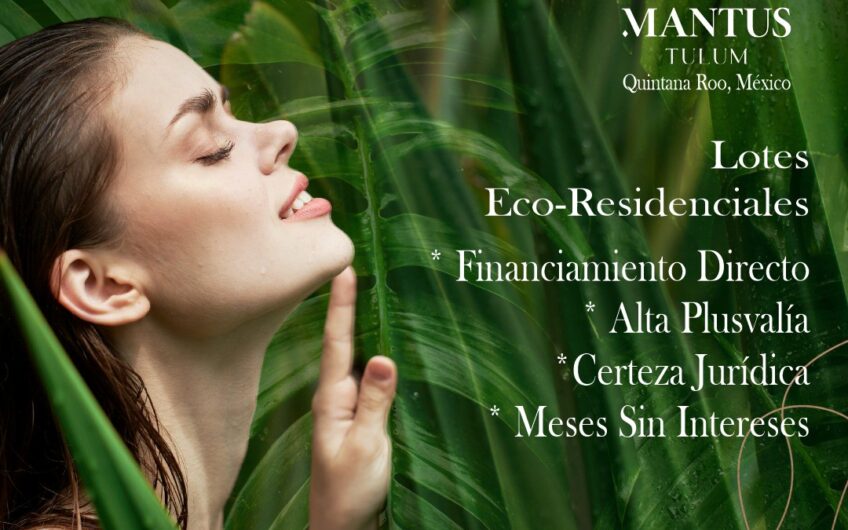 Lotes ecoresidenciales en tulum, terrenos ecoresidenciales en tulum, lots for sale in tulum, land for sale in tulum, big lots for sale in tulum